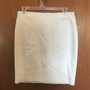 *NWT* White Natural Waist Pencil Skirt